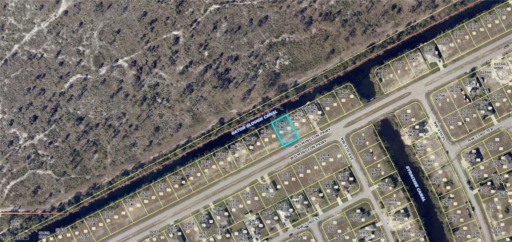 Land across the canal belongs to the State of Fla.