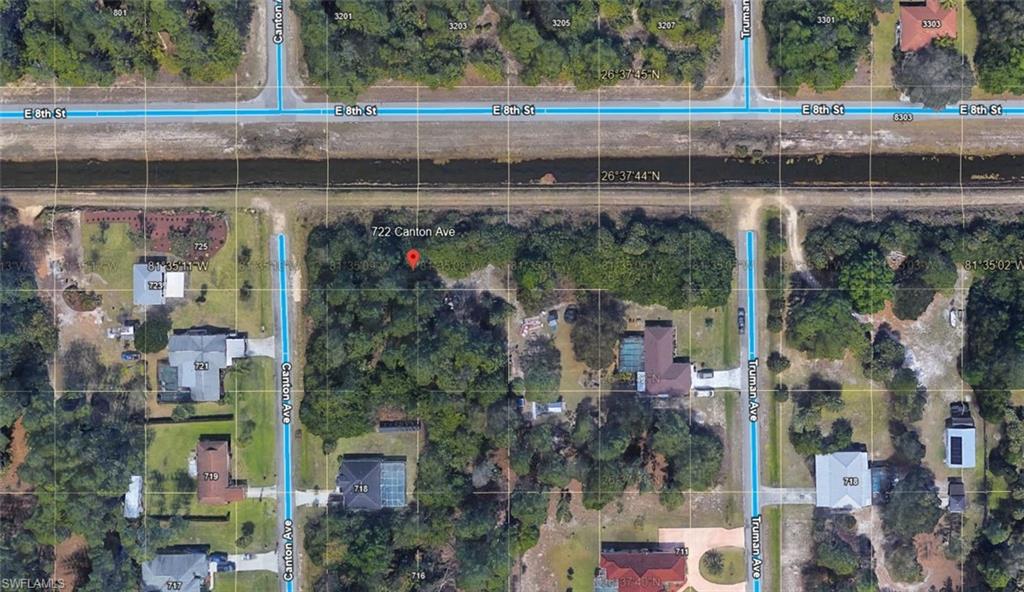 Map location