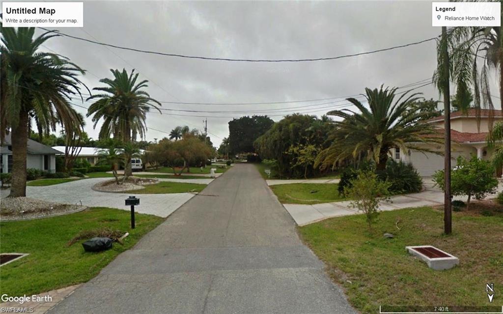 Street view towards South
