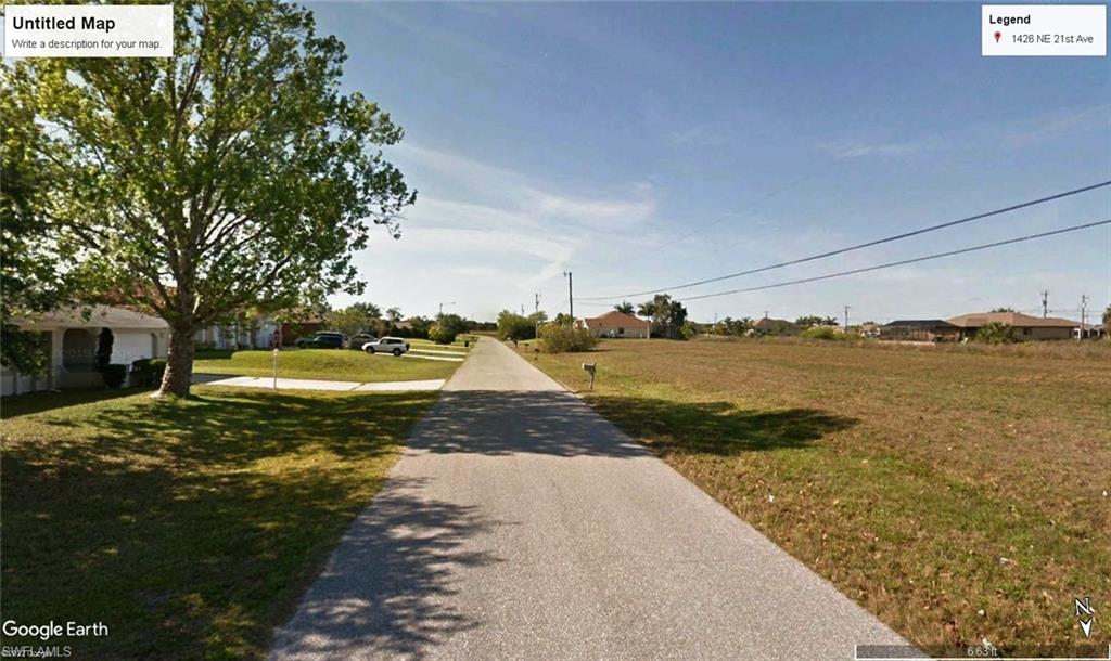 Street view towards South