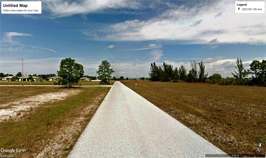 Street view towards North