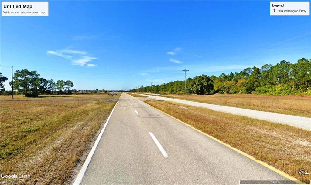 Street view towards West
