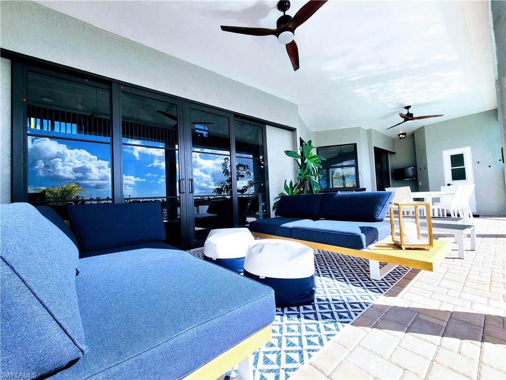 View of patio
