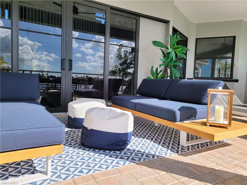 View of patio