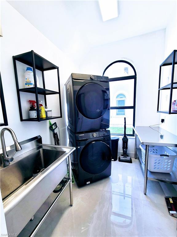 Laundry area