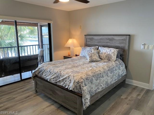 The large sliding glass door allows for an amazing view to wake up to every morning!