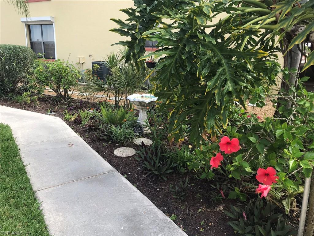 Tropical community landscaping gives you your Florida feeling.