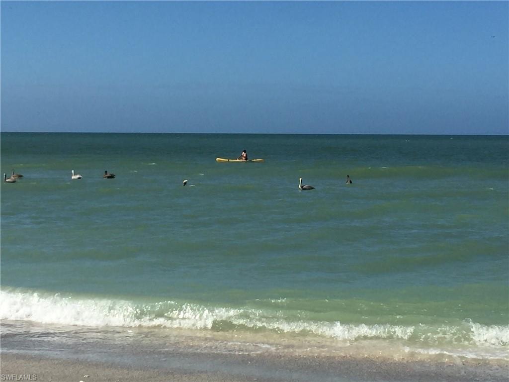 Water view featuring nearby beach