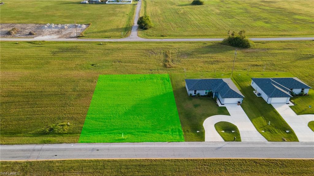 Drone / aerial view featuring a rural view
