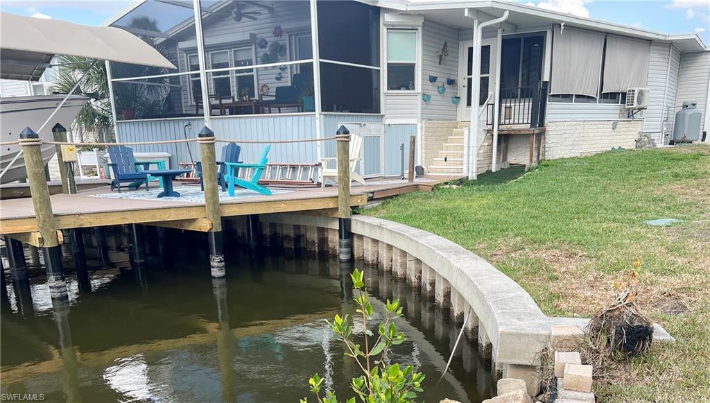 Canal View with newer seawall