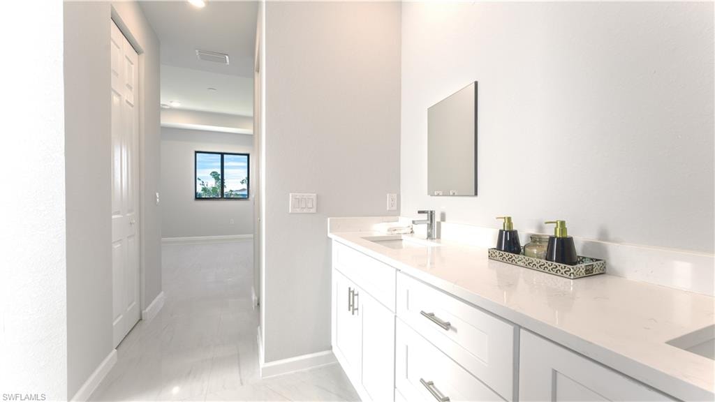Primary Bathroom featuring vanity