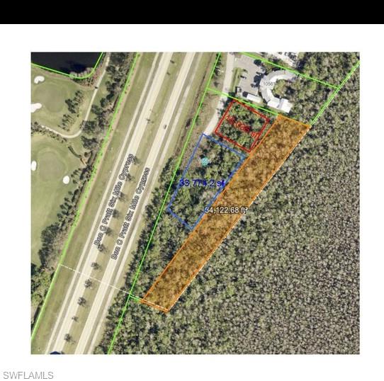 allows for 15000 square foot building and 33000 square foot Parking/Drive. Parking is typically at 1/300sf for commercial or roughly ~55 spots with ADA.