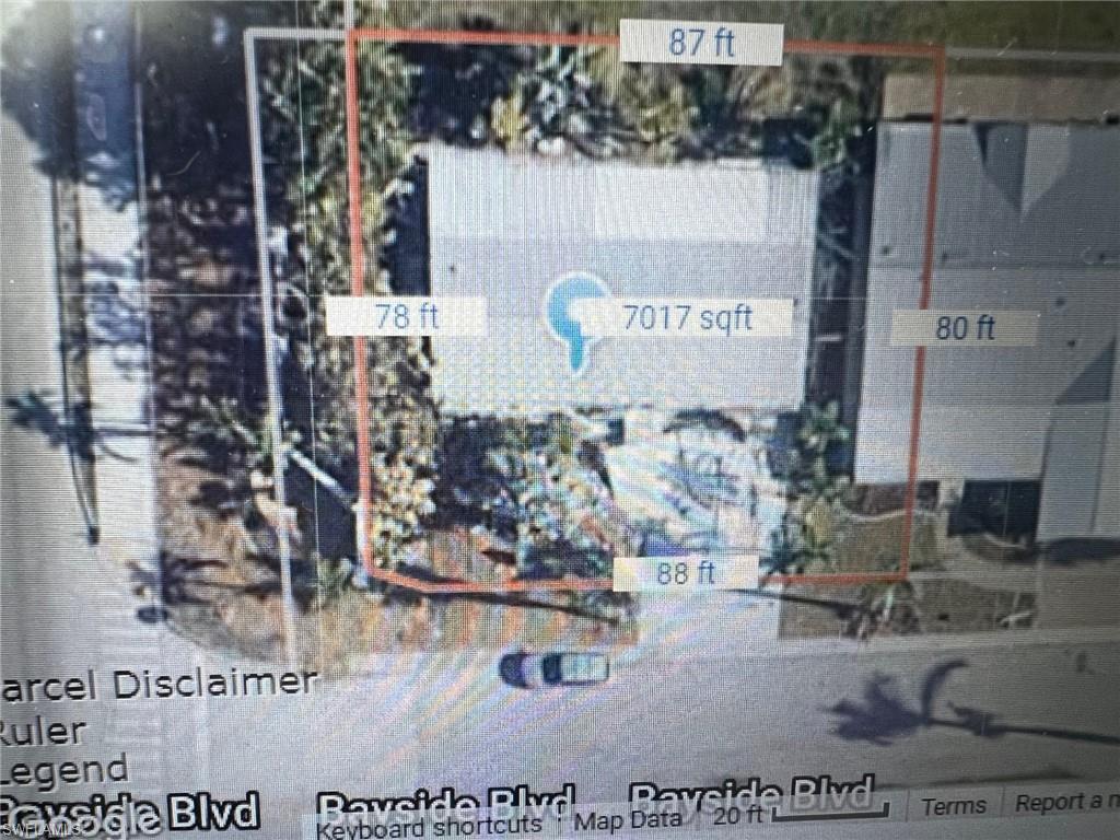 Lot with home pre Ian