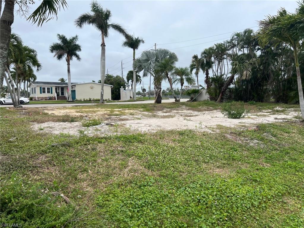Rear of lot to front
