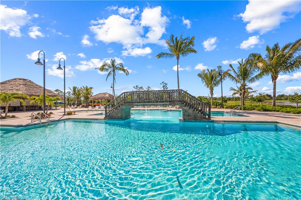 View of resort style pool