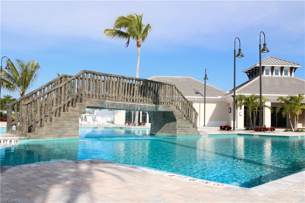 View of resort style pool