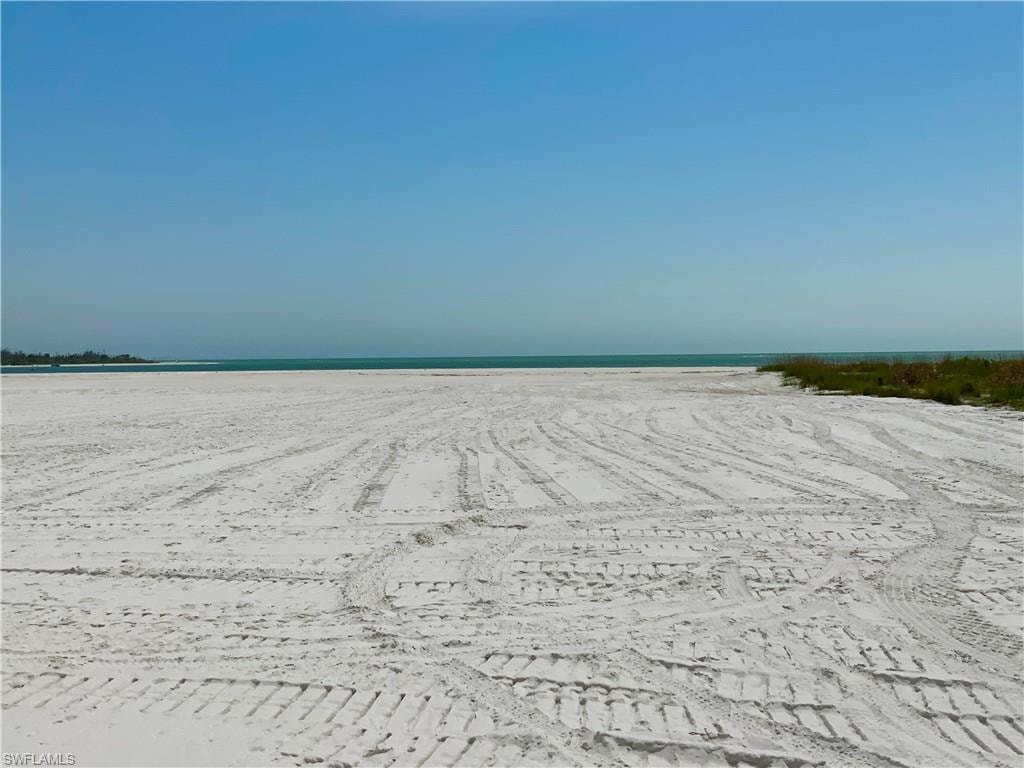 Looking out to beach from lot mid lot