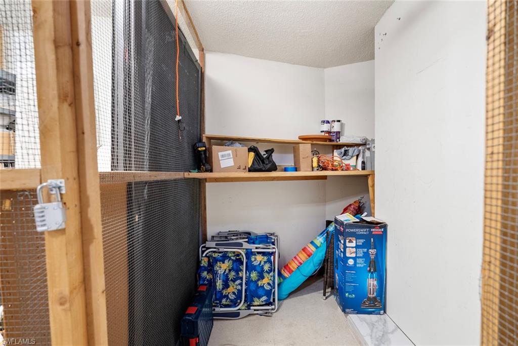 View of storage room