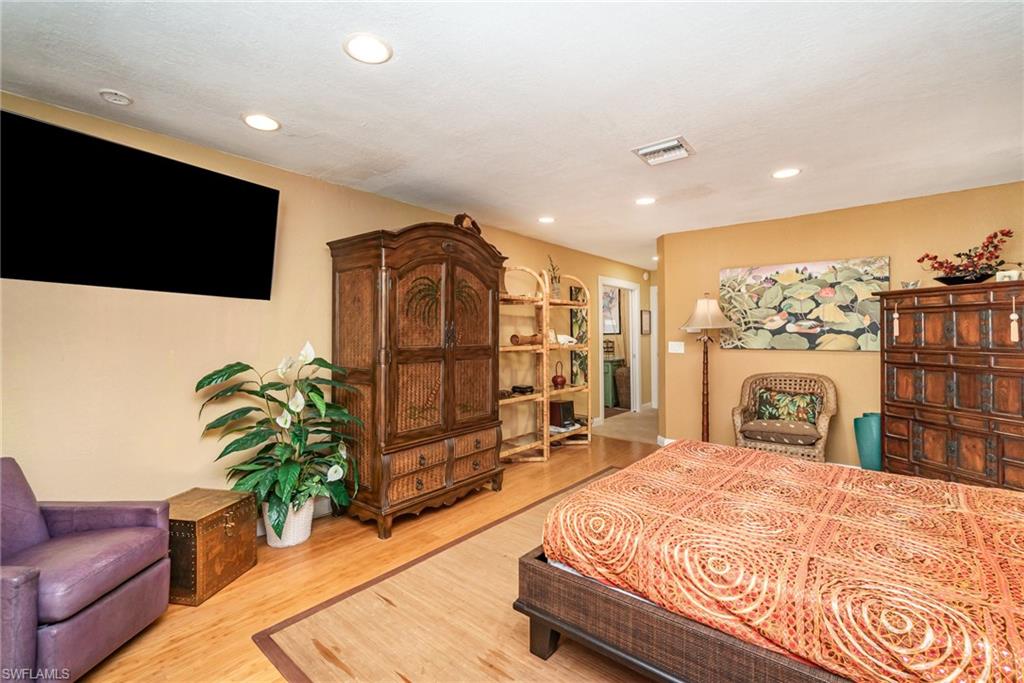 Bedroom featuring light hardwood / wood-style flooring