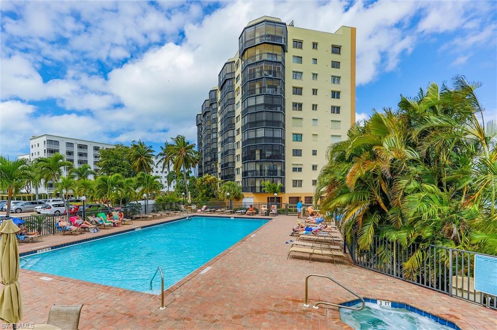 View of pool