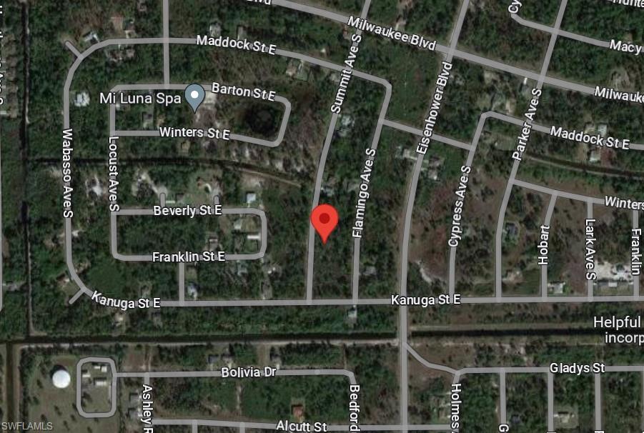 Map location