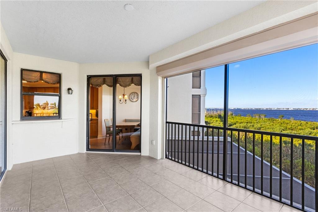 You have access to your lanai from the kitchen area.  There is a pass thru window which is perfect for entertaining on your lanai!