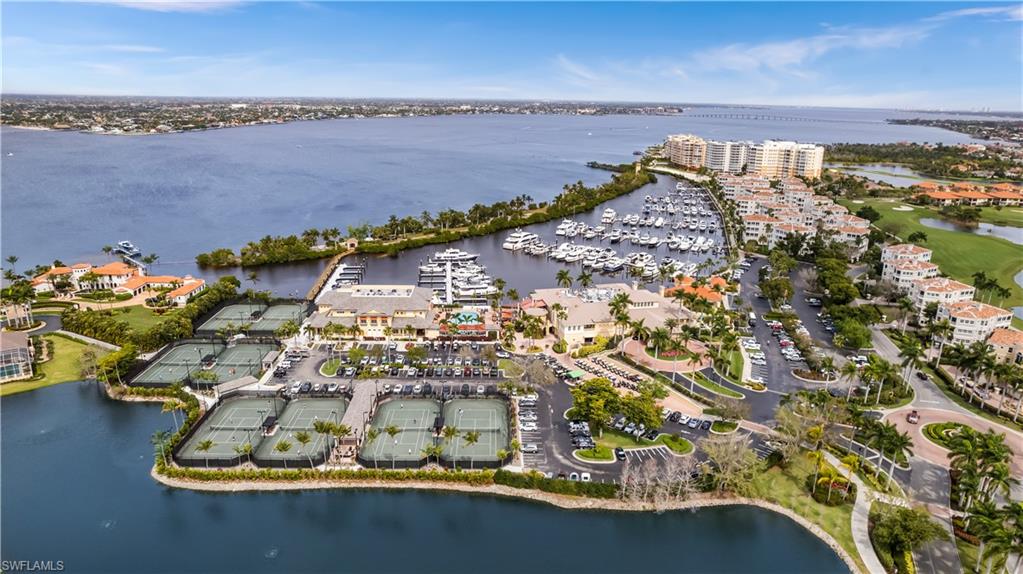 This is an aerial view of some of the amenities that Gulf Harbour has to offer thru your private membership which can be purchased immediately.