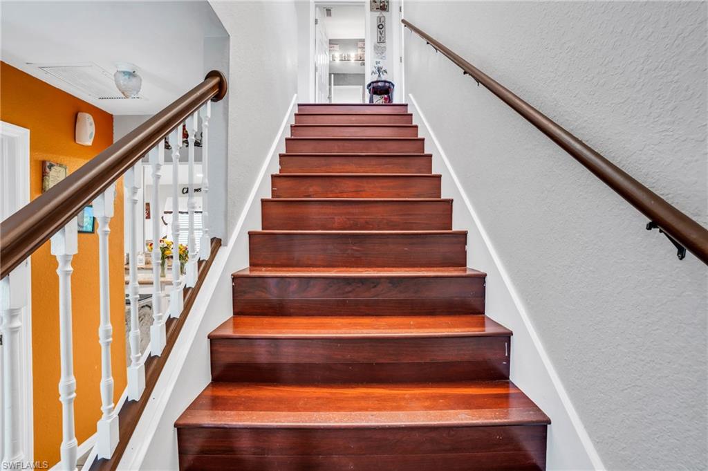 View of stairway