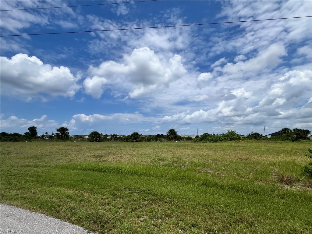 View of from front of the lot