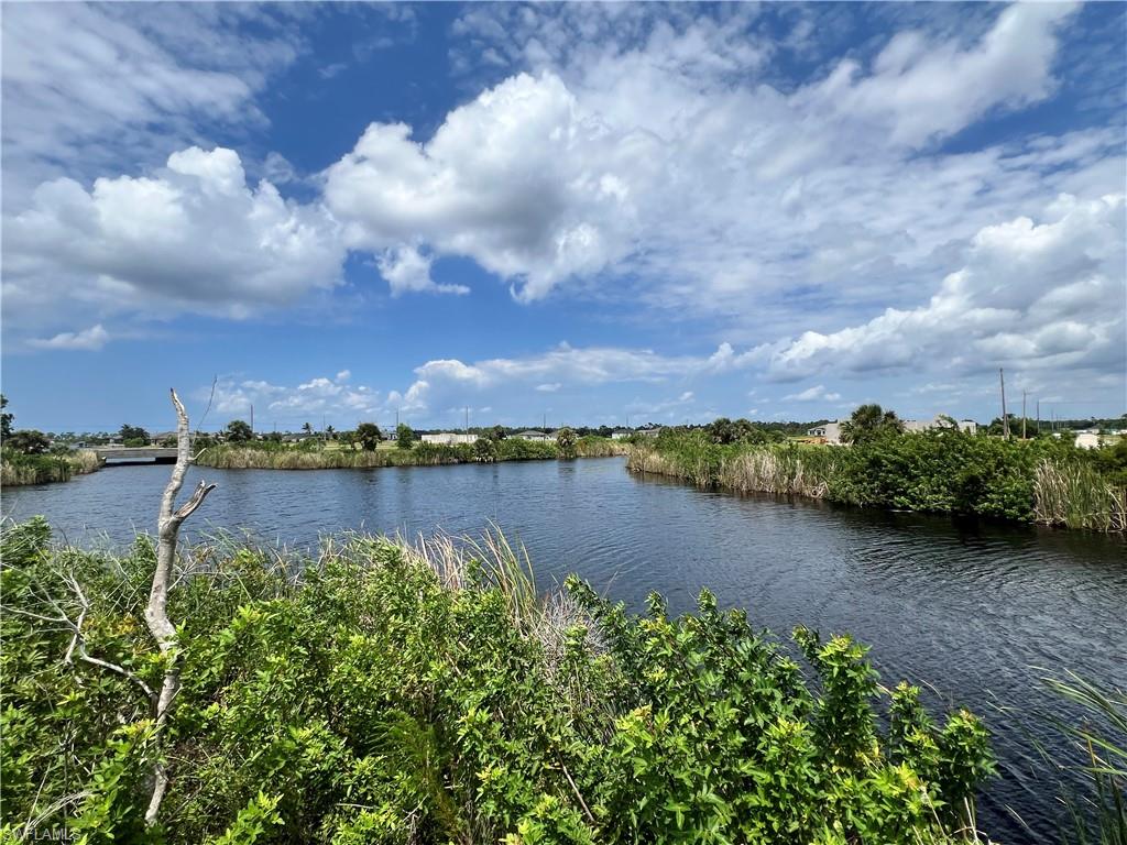 View of canal in back
