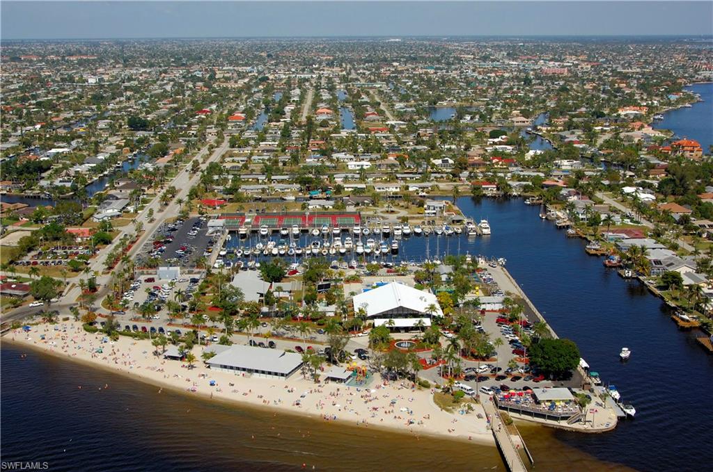 Cape Coral Yacht Club and River Beachfront