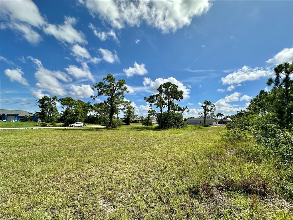 View lot from SE corner