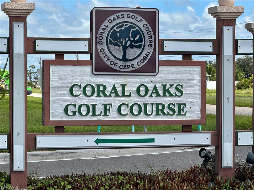 Nearby Coral Oaks Golf Course