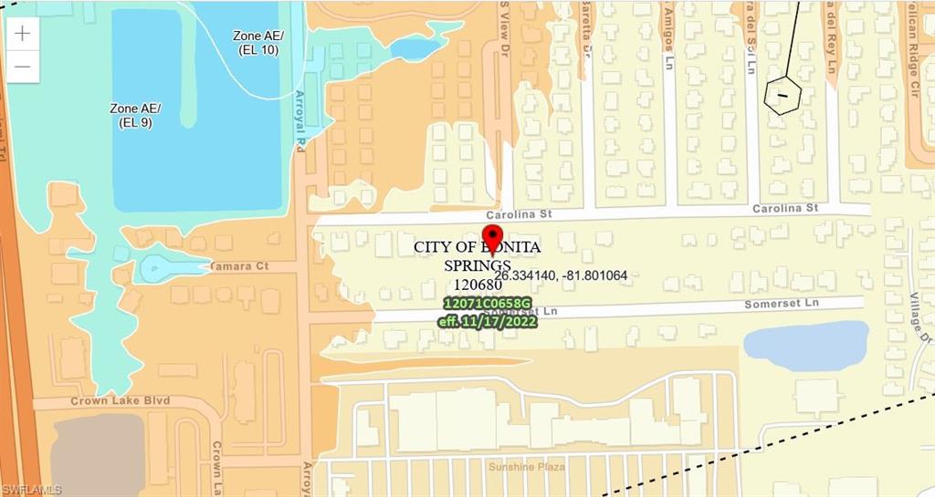 FEMA Website Flood Zone Map Shows "X"