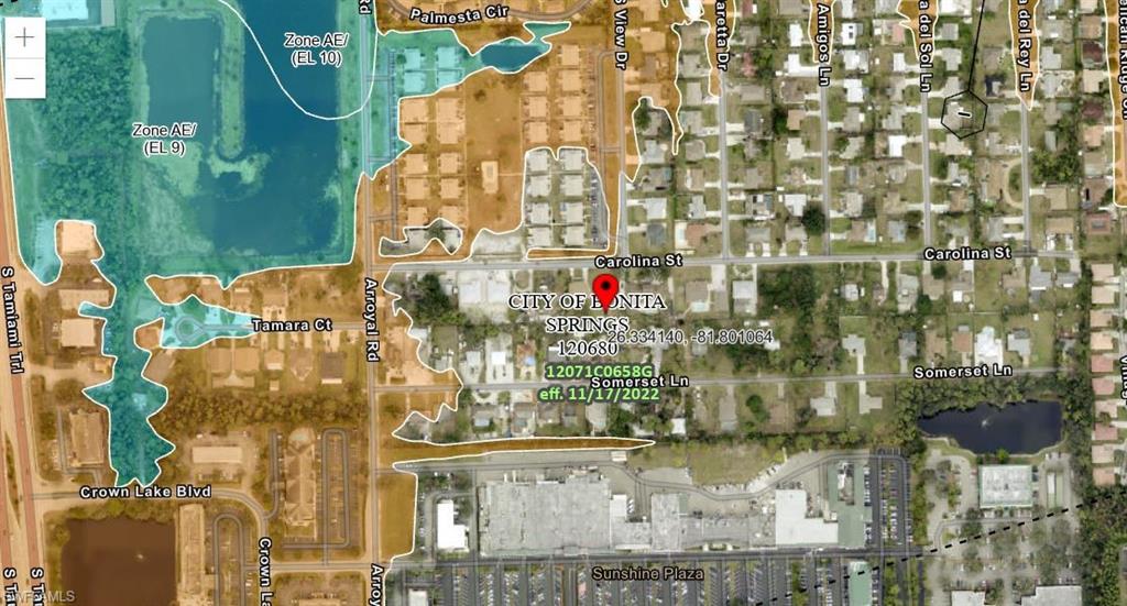 FEMA Website Flood Zone Map Shows "X"