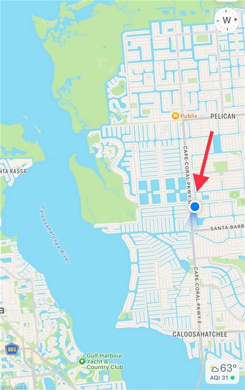 Map location