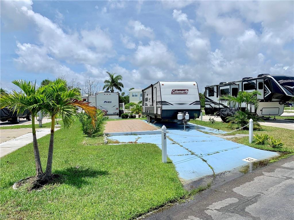 Front View with RV Included