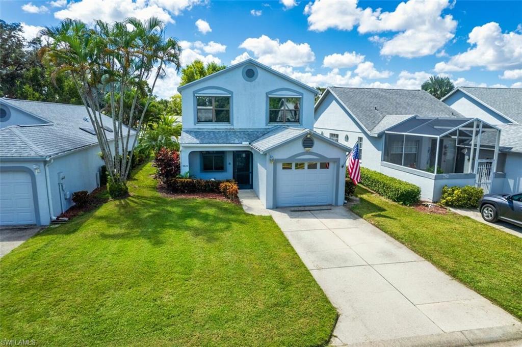 Front of property with one car garage