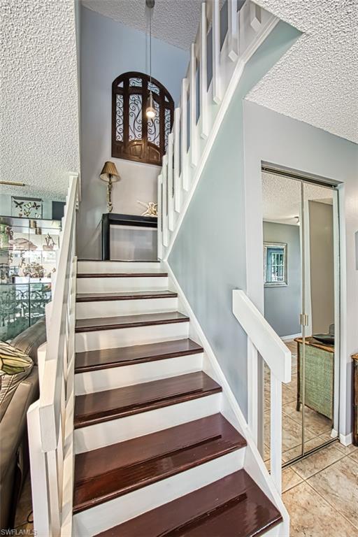 Stairs to the second floor