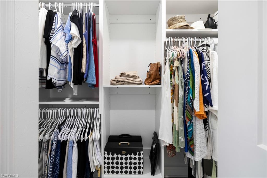 View of closet