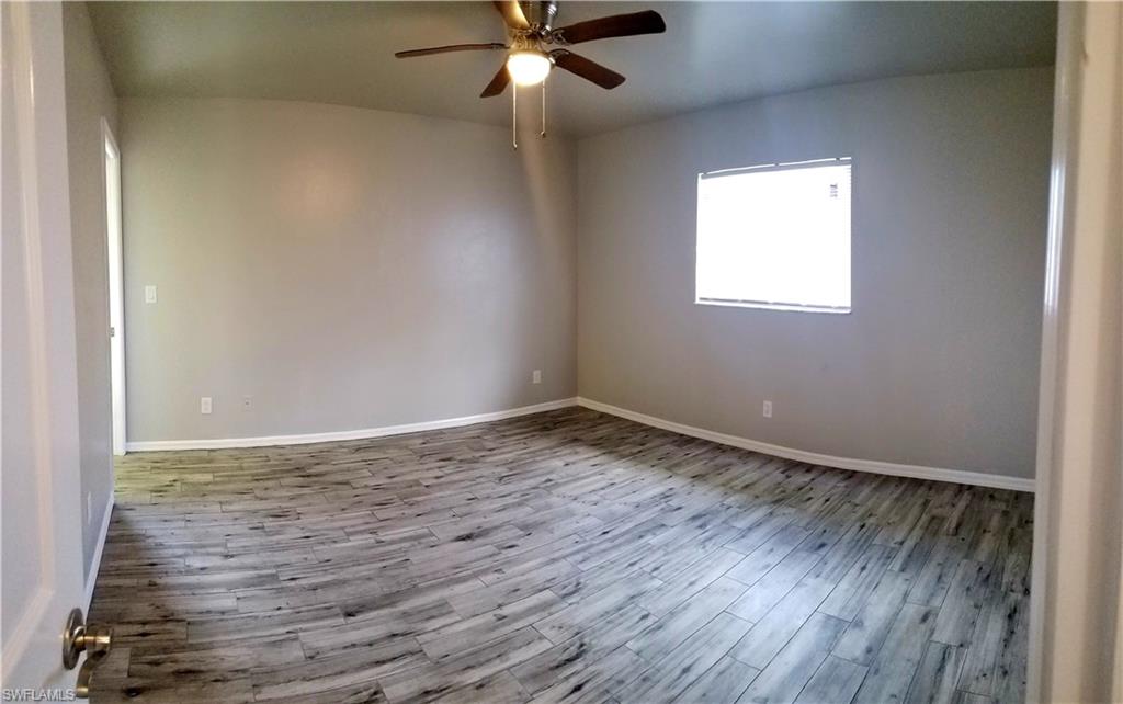 Master Bedroom split floor plan