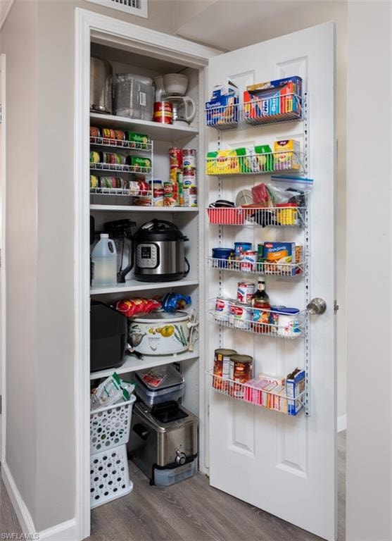 View of pantry