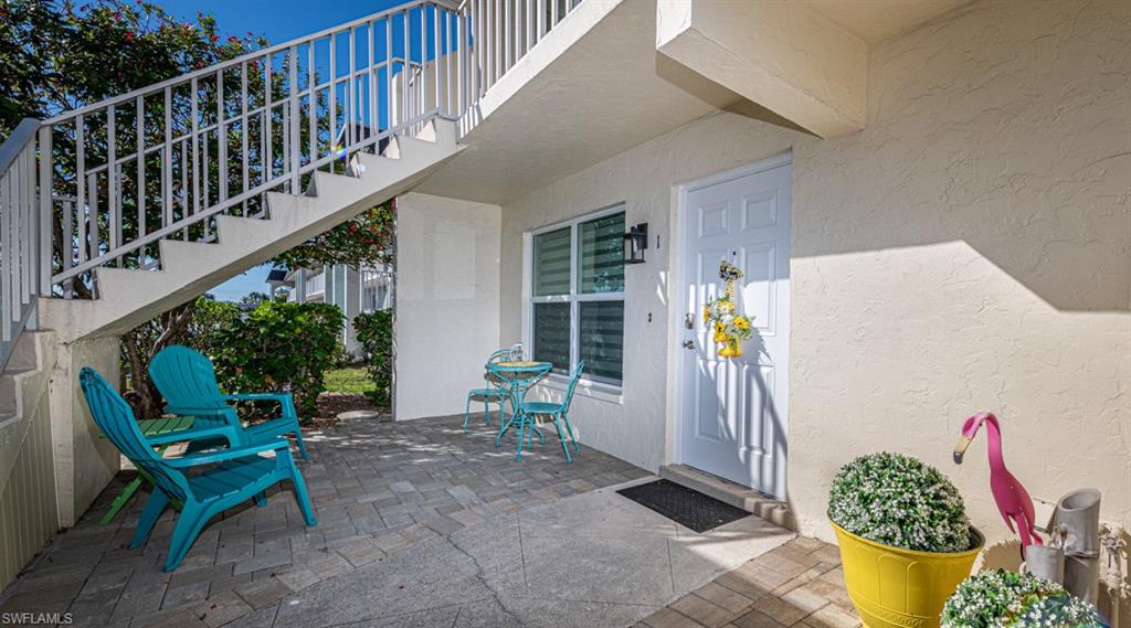 View of patio / terrace with a balcony
