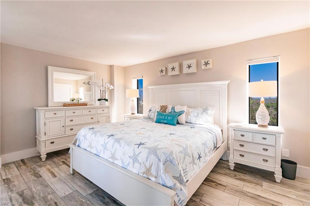 Bedroom featuring light hardwood / wood-style flooring