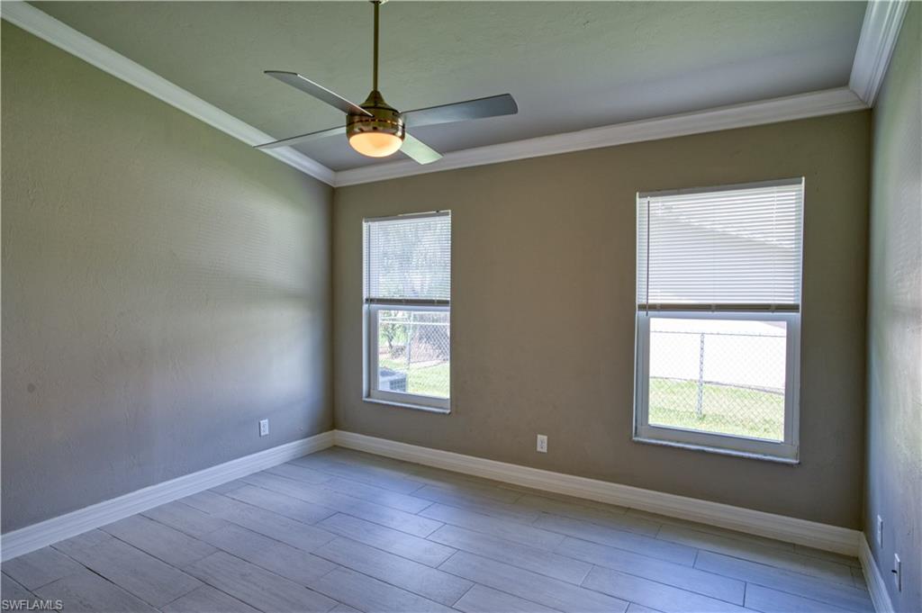 Front Bedroom, high ceiling