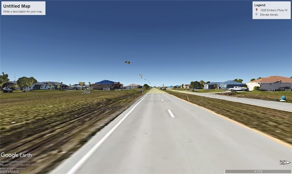 Streetview Westbound