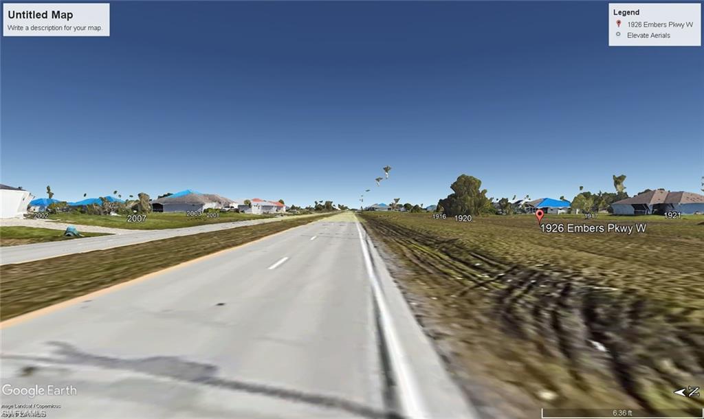Streetview  Eastbound