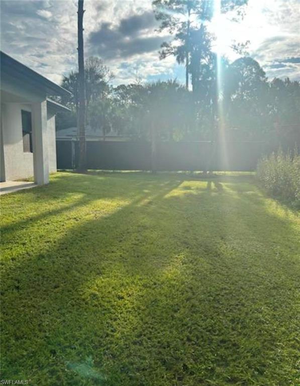 View of yard