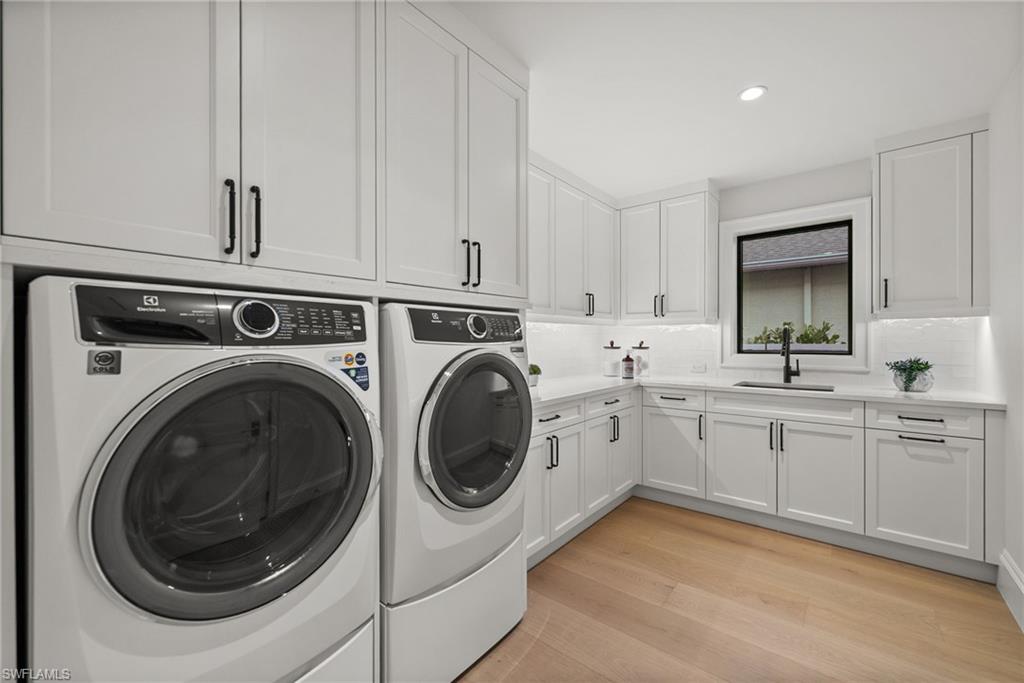 Electrolux washer|dryer, upgraded Pompeii countertops