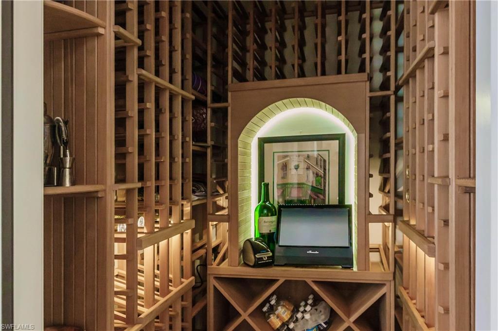 View of wine area